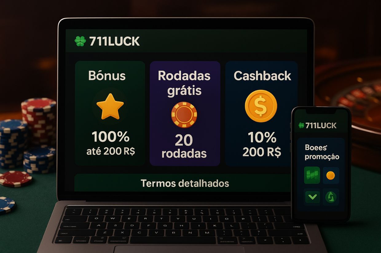 Bônus Constantemente Atualizados no 711LUCK