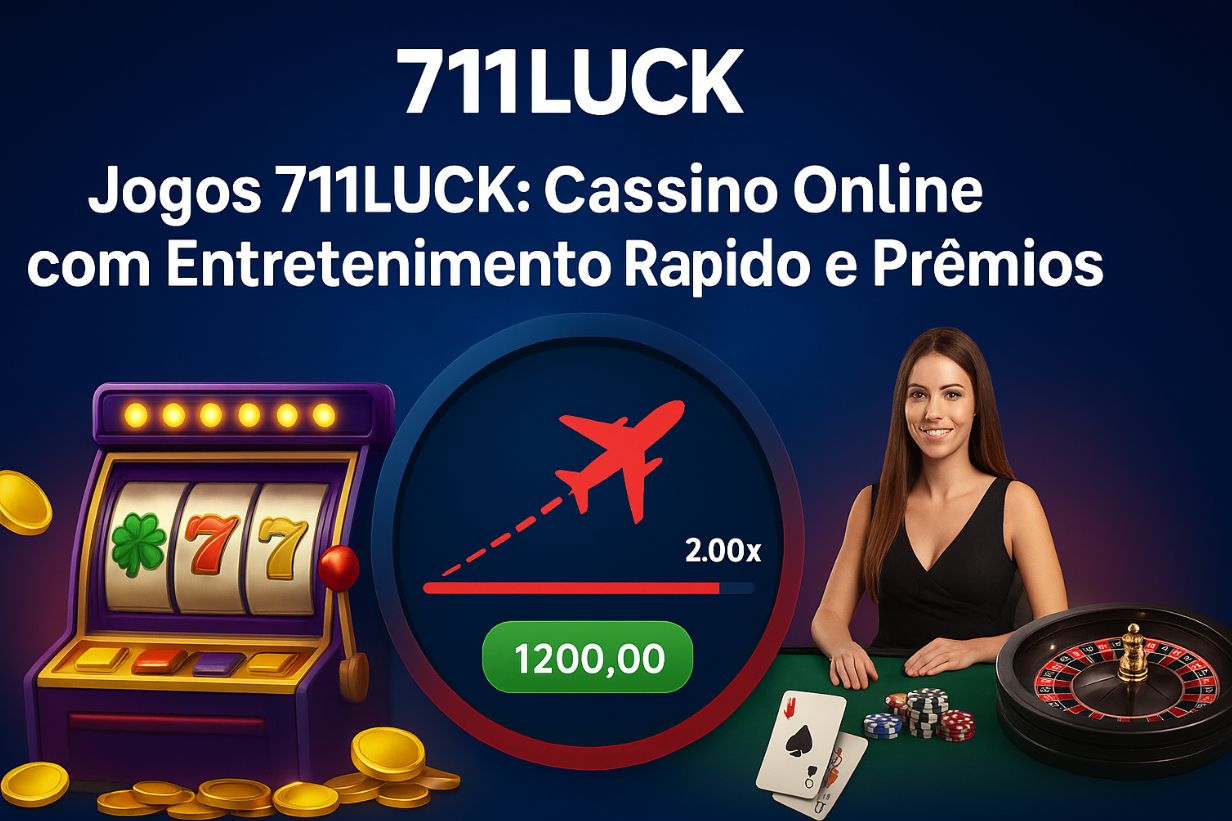 Jogos na 711LUCK com o Mais Recente e Conveniente Mecanismo de Controle