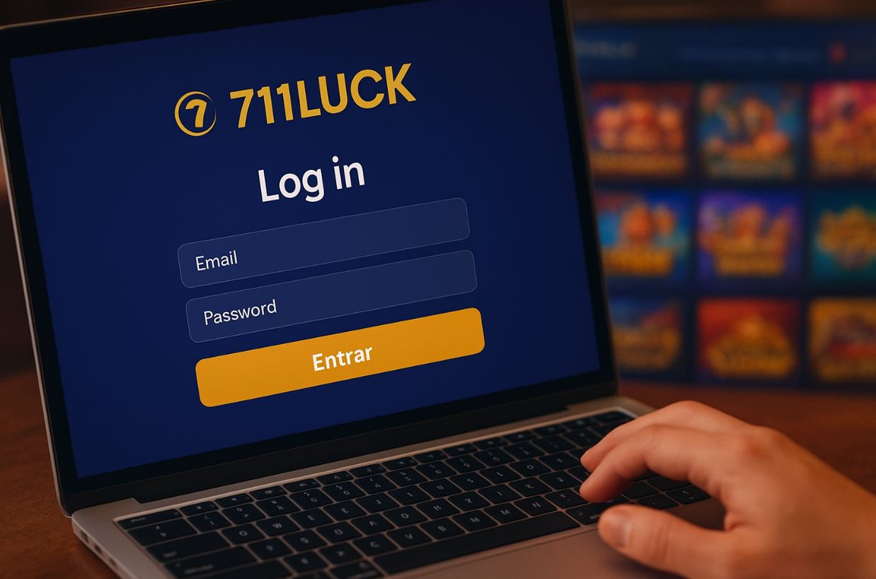 Faça login no 711LUCK, dando a você mais possibilidades